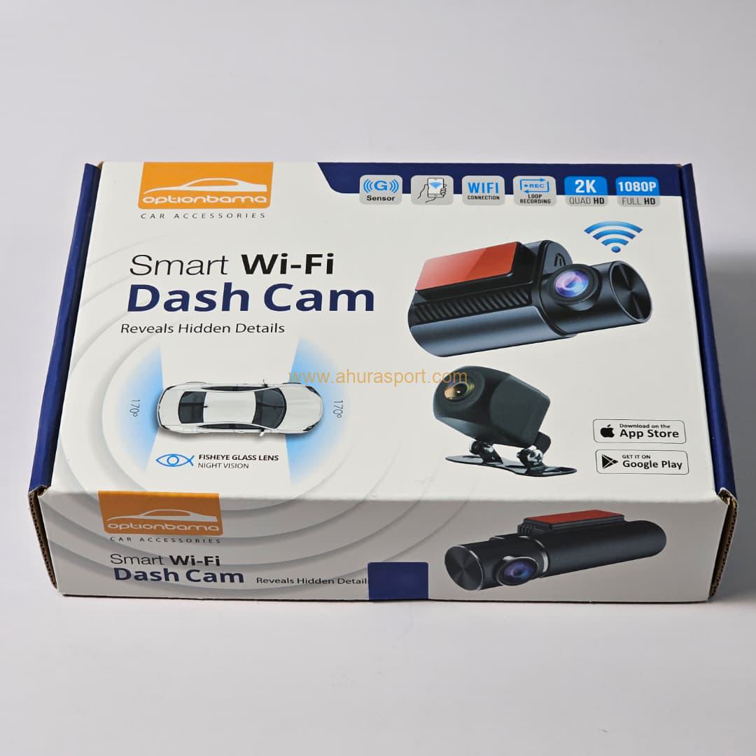ثبت وقایع دو دوربین wifi دار DASH CAM